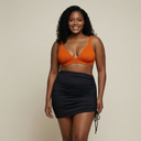 SHELL BEACH - Mini jupe noire